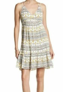 🔥Jessica Simpson Straps Kisha Sundress Aztec Deco Dress Women's Size S🔥 - Picture 1 of 7