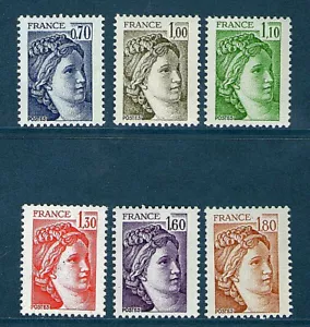 SERIE TIMBRES 2056-2061 COMPLETE NEUVE XX LUXE - SABINE - Photo 1/1