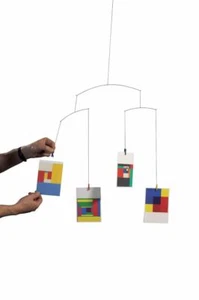 Marco de fotografía móvil colgante de postal arte danés moderno - Imagen 1 de 1