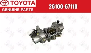 TOYOTA OEM Venturi Assembly 26100-67110 for HIACE KZH1## Genuine - Picture 1 of 12