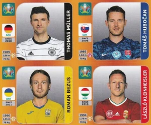 Panini Euro Em Tournoi Edition Update Lot Sticker Müller Kleinheisler - Photo 1/2