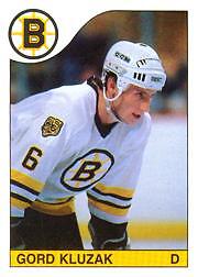 1985-86 O-Pee-Chee #167 Gord Kluzak 