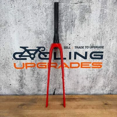 Trek Madone SLR 700c Horquilla Rígida Viper Rojo Carbono Freno de Disco Eje Pasante Montaje Plano Foto 1 de 4