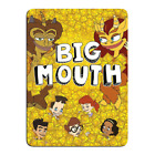 Big Mouth design 2 Glitter Full Magnetic Back Magnet