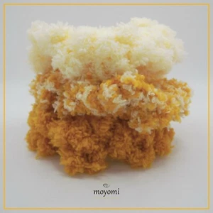 Zestaw żółtych scrunchie, 3 szt, handmade - Zdjęcie 1 z 2