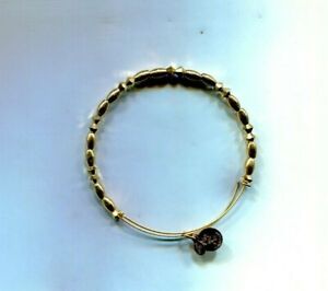 ALEX & ANI gold bead bracelet