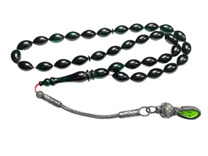 Turkish Prayer Beads Tasbih Misbaha SIKMA Tesbih Kazaz Subha Gift 923 - Picture 1 of 8