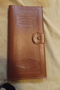 Vintage '42 Vinyl Document Portfolio Wallet Advertising Metropolitan Life Ins Co - Picture 1 of 10