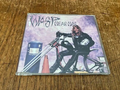 W.A.S.P. Mean Man 3-Track UK PICTURE DISC CD-Single 1989 - Image 1 of 4