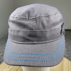 adidas Cadet Climalite chapeau casquette femme sangle dos gris/marron stretch logo newsboy