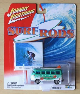 2003 Johnny Lightning Surf Rods "Makaha" 1966 Volkswagen Samba Bus 1/64 - Picture 1 of 1