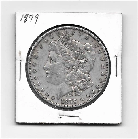 1879 MORGAN U.S. SILVER DOLLAR - FREE SHIPPING Cover
