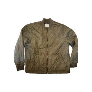 Xxl Old Navy Mens Gree Quilted Zipper Jacket - Picture 1 of 9
