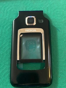 COVER SCHERMO FRONTALE NOKIA 6290 -BLACK- ORIGINALE - Foto 1 di 1