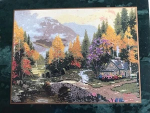 Thomas Kinkade The Valley of Peace cross stitch pattern booklet Chart no. 90068 - Picture 1 of 3