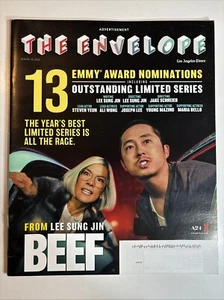 The Envelope Magazine Aug 10, 2023 Los Angeles Times BEEF Steven Yeun Ali Wong - Picture 1 of 5