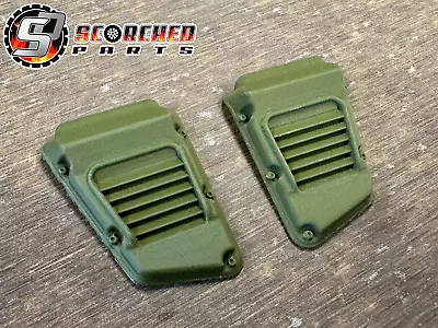 SCORCHED PARTS RC 1/10 Land Rover Defender Wolf Intakes (Paar)