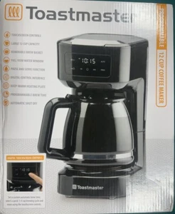 Toastmaster TM 131 CM 12 Cup Coffee Maker-Black. - Picture 1 of 4