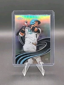 2024 Topps Chrome Luis Arraez Strokes Insert S-11 Miami Marlins - Picture 1 of 2