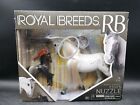 Set Horse lanard RB royal breeds Kiss Nuzzle Arabian Stallion Quarter Dapple