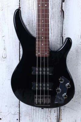 Bajo eléctrico Yamaha de 4 cuerdas Active Electronics acabado negro TRBX304 BL Foto 1 de 4