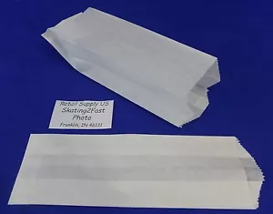 Hot Dog Paper Bags Concession Machine supplies 3" x 2" x 8.75" - Picture 1 of 12