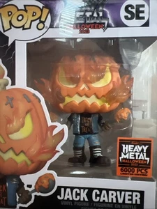 Funko Pop SE Jack Carver LE 6000 2023 Heavy Metal exclusivo de Halloween - Imagen 1 de 7