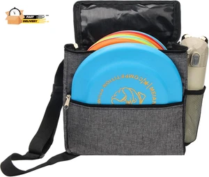 Bolsa de Golf Disco Cadete, Bolsa de Golf Disco Impermeable Portátil con Capacidad de 10 Discos, - Imagen 1 de 12
