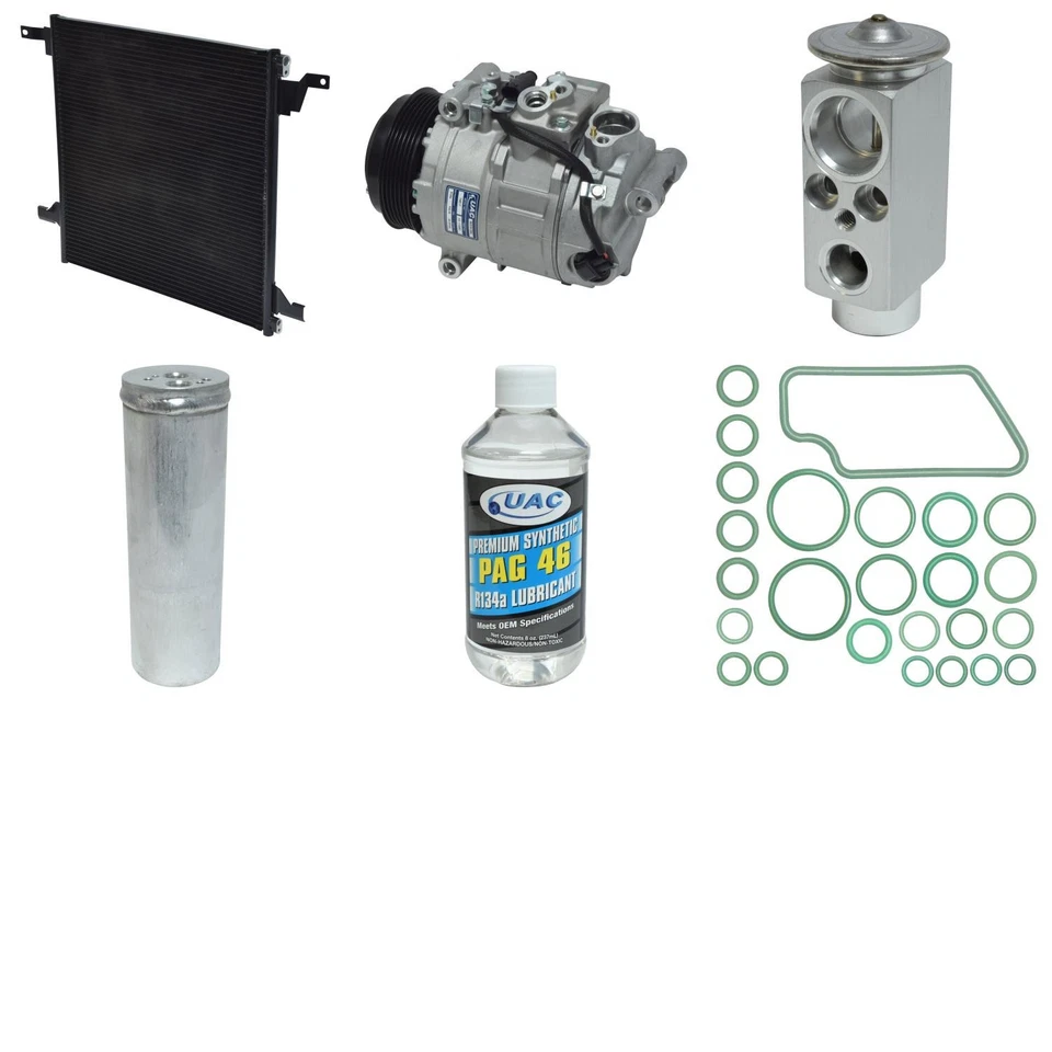 Kit de compressor UAC KT 2916A A/C para 03-06 Mercedes-Benz CL55 AMG CLS55 AMG - Imagem 1 de 3