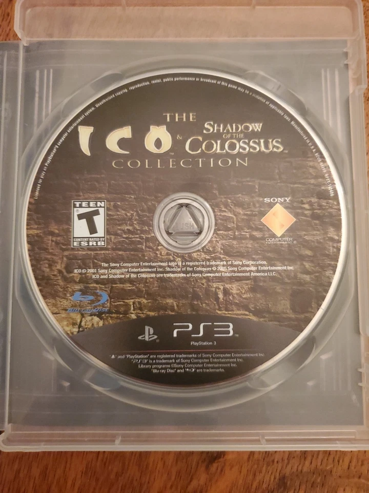 The Ico & Shadow of the Colossus Sony PlayStation 3 Disc Only In Random Case - Image 1 of 1