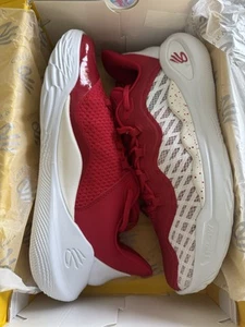 Curry 11 Team White Red 3027637-100 Under Armour - Picture 1 of 12