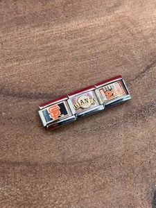 Giants Italian Charm MLB San Francisco Giants 3 Charms - Picture 1 of 4