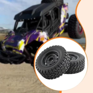 2Pcs 1:16 RC Car Tires 6035 Easy Installation for 16103 Remote Control Car - Picture 1 of 7