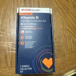 CVS Health At Home Vitamin D Test Probe Sammlung Kit BB 5/25 - Bild 1 von 3