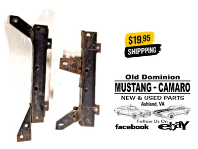 1971-1981 Firebird/Trans Am A.C Condenser Braces To Radiator Core Support - Pair Foto 1 de 4