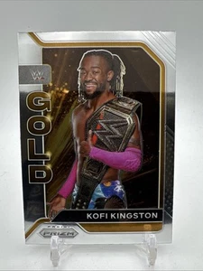 2022 Panini Prizm WWE Gold #12 Kofi Kingston - Picture 1 of 2