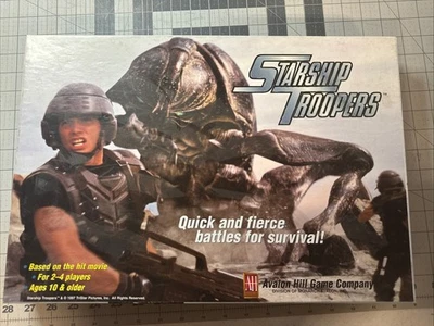 Starship Troopers: Prepare For Battle! Board Game Avalon Hill 1997 Complete OOP - Image 1 of 4