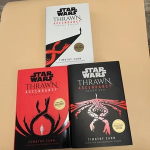 Star Wars Thrawn Ascendancy Trilogy Hardcover Dust Jacket Lot by Timothy Zahn - Bild 1 von 2