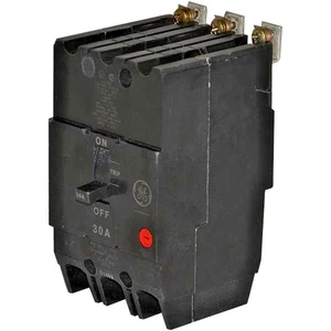 TEY330 General Electric 30A 480/277V 3P 14kAIC Bolt-On Circuit Breaker  -SES - Picture 1 of 1