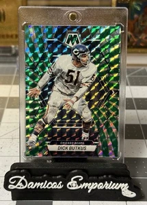 2023 Panini Mosaic Prizm Refractor Dick Butkus #37 SP 6/11 Chicago Bears - Picture 1 of 2