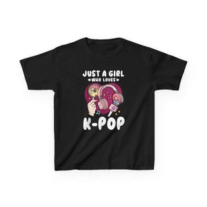 K-Pop Just a Girl Who Loves K-Pop T-Shirt - Picture 1 of 48