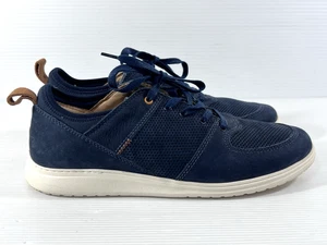 Samuel Hubbard Olema Sport Men's 9 M Casual Shoes Lace Up Navy Nubuck M2145-016 - Picture 1 of 12