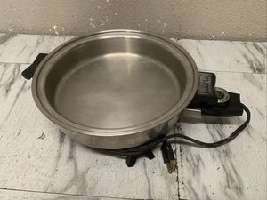 Saladmaster Stainless Steel Electric Skillet 7817 Vintage - Picture 1 of 14