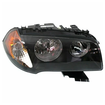 Faro delantero derecho ámbar para 2004-2006 X3, negro, plástico transparente Q Foto 1 de 4