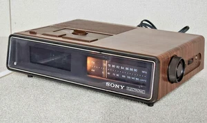 Sony Solid State AM/FM Digital Clock Radio ICF-C530 1970s Vintage item Japan - Picture 1 of 12