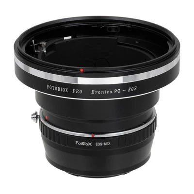 Fotodiox Pro Lens Adapter Kit  Bronica GS-1 (PG) Lens to Sony E-Mount Camera - Image 1 of 4