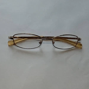 Bella Italia 245 51-18-135 Metal Frame Gold Eyeglass - Picture 1 of 9