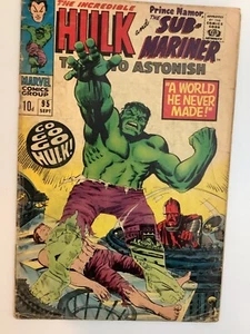 Tales To Astonish #95 (1967) the Hulk/U-Mariner - Roy Thomas/Stan Lee (Messe) - Bild 1 von 2