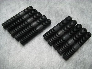 8mm Exhaust Manifold Stud M8x1.25 - Pack of 10 Studs - Ships Fast! - Picture 1 of 7