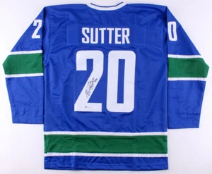 Brandon Sutter Signed Canucks Jersey (Beckett COA) Playing career 2008–present - Picture 1 of 5